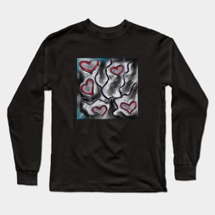 Full Of Hearts Long Sleeve T-Shirt